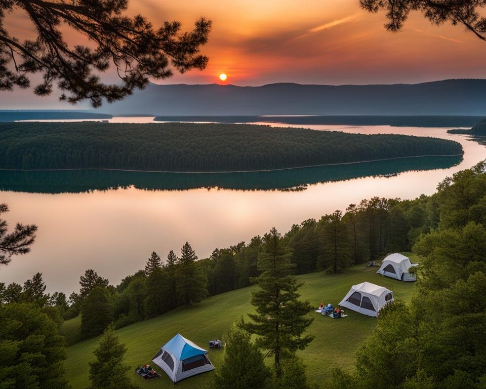 Montgomery Bell State Park campground