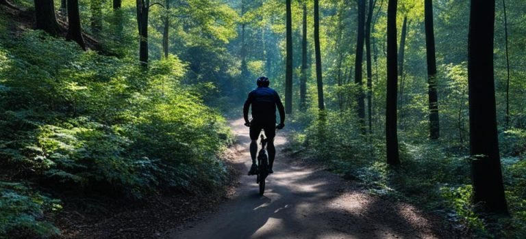 Biking Montgomery Bell State Park